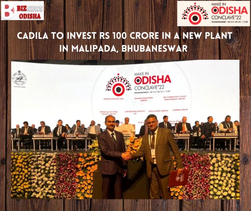 Cadila Pharma to invest Rs 100 Crore in a new plant in Malipada