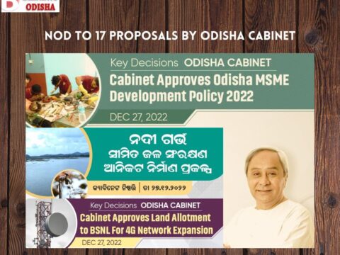 Nod to 17 proposals by Odisha Cabinet