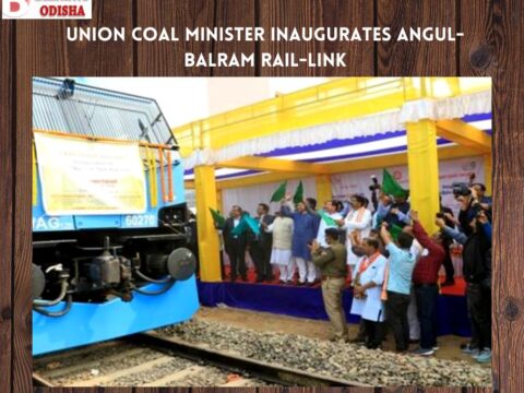 Union Coal Minister inaugurates Angul-Balram Rail-link